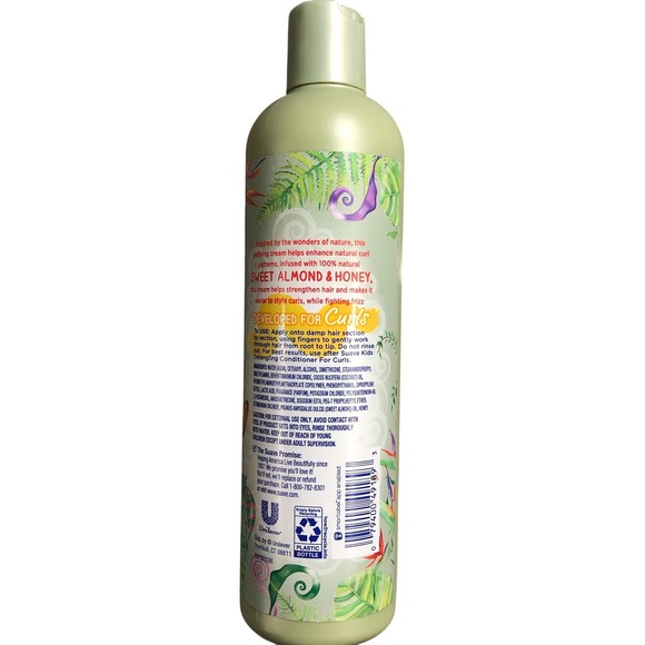 Suave Kids Curly Defining Cream Sweet Almond Honey 12 oz - Picture 2 of 2